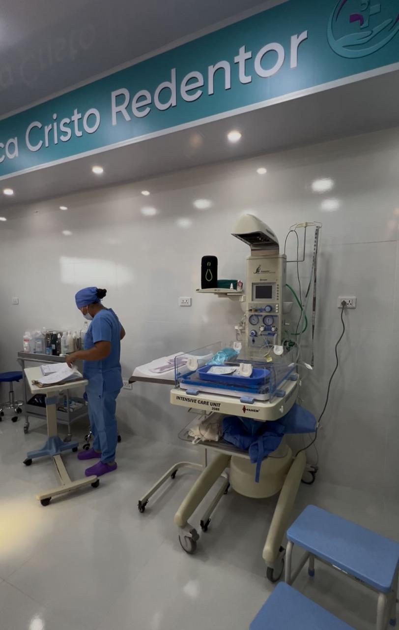Área de cuidados neonatales